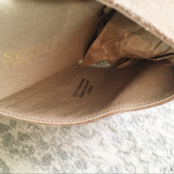 PASEART Jute Wedge Crossover Slide Sandals Size 8 - Picture 6 of 6